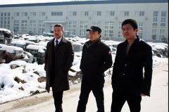 福寿园国际集团组团踏雪来访，，，浙江人生就是博赢盛赞