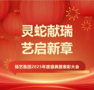灵蛇献瑞 艺启新章 | 人生就是博集团2025年度盛典暨表扬大会